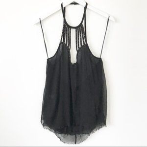 Pins & Needles Gauzy, Studded Top